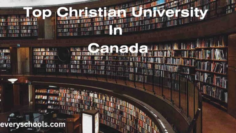 Top Christian University In Canada