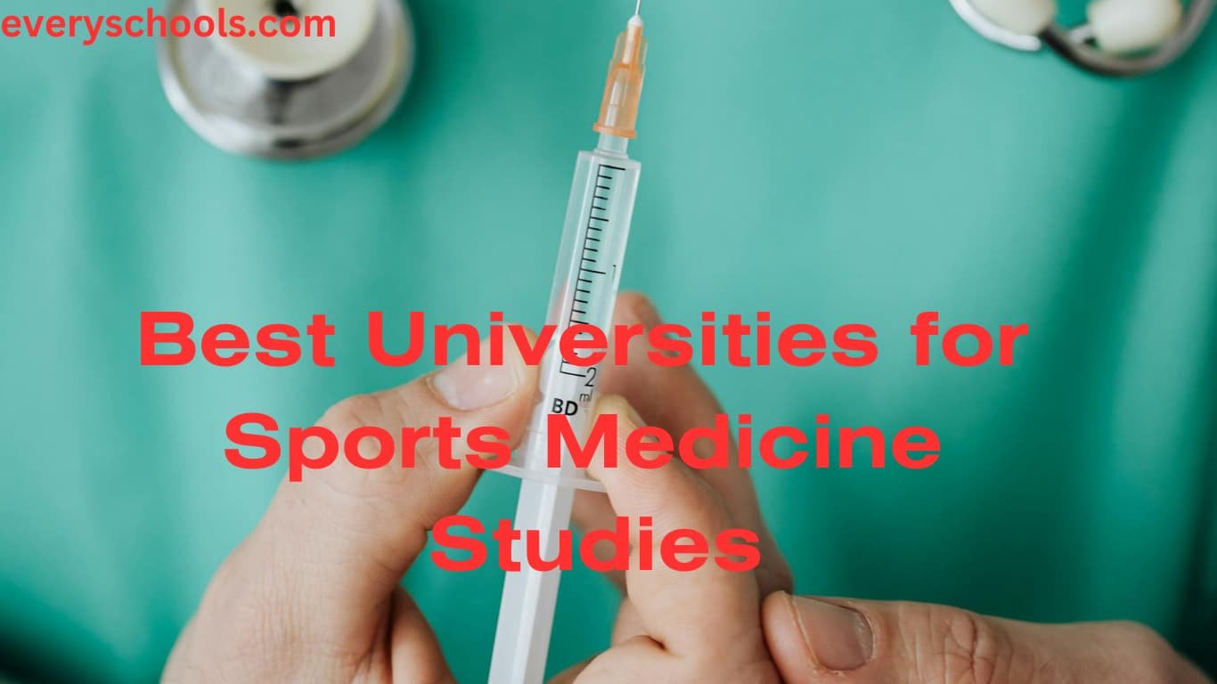 universities for sports medicine