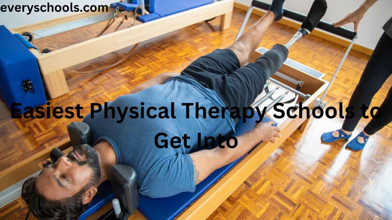 easiest physical therapy schools to get into