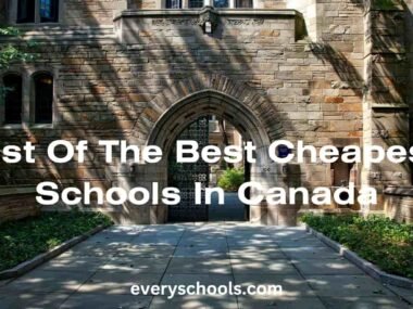 cheapest schools in Canada
